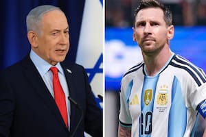 Netanyahu reveló que hincha por la Argentina en el Mundial, pero no por Messi