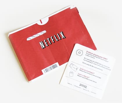 Netflix dejará de ofrecer DVD'S por correo esta semana