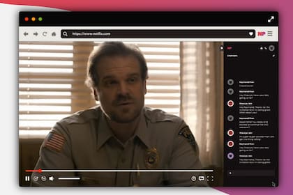 Netflix Party permite que varias personas puedan ver y comentar al mismo tiempo una película o serie