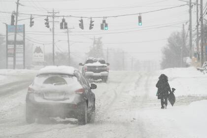 Nevadas intensas en Nueva York y Pensilvania: el NWS emitió alertas en el noreste de EE.UU. por intensas nevadas, con acumulaciones de hasta 20 cm en algunas áreas