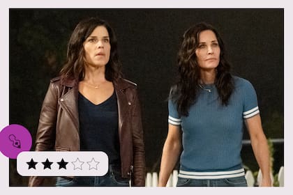 Neve Campbell y Courteney Cox en la quinta película de Scream, estreno de este jueves