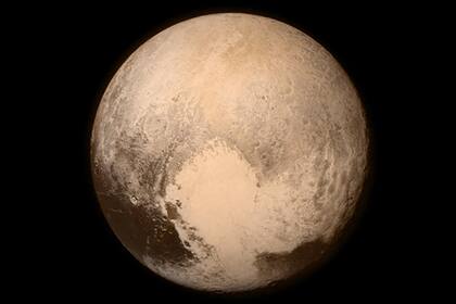La cara de Plutón develada por New Horizons