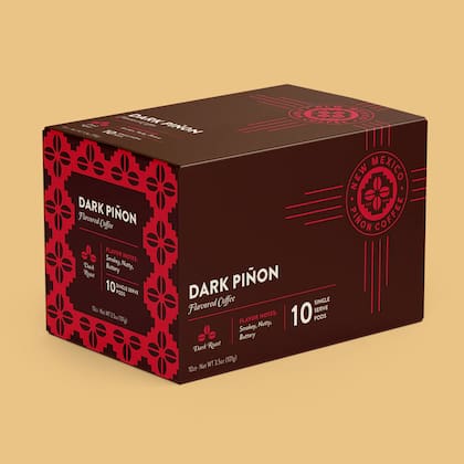 New Mexico Piñon Coffee está retirando voluntariamente el lote de cápsulas monodosis de café Dark Piñon en presentación de caja con 10 unidades