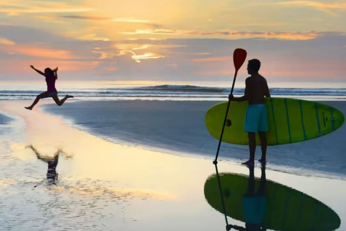 New Smyrna Beach, ubicada en la costa atlántica central de Florida, fue incluida en el ranking de las más peligrosas de EE.UU. pero sigue siendo atractiva para turistas
