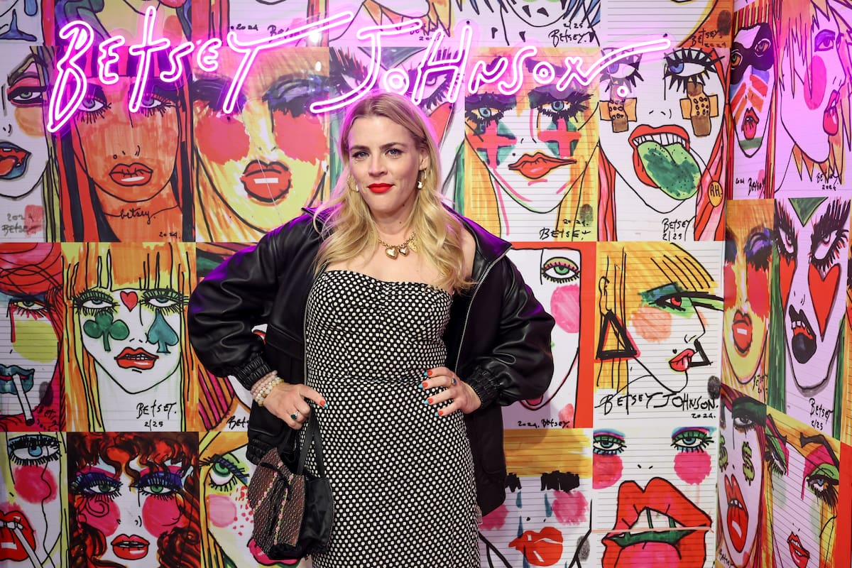 NEW YORK, NEW YORK - MARCH 26: Busy Philipps attends the Betsey Johnson Shopify Pop-Up Launch Co-Hosted By Julia Fox on March 26, 2026 in New York City. (Photo by Jamie McCarthy/Getty Images for Betsey Johnson)