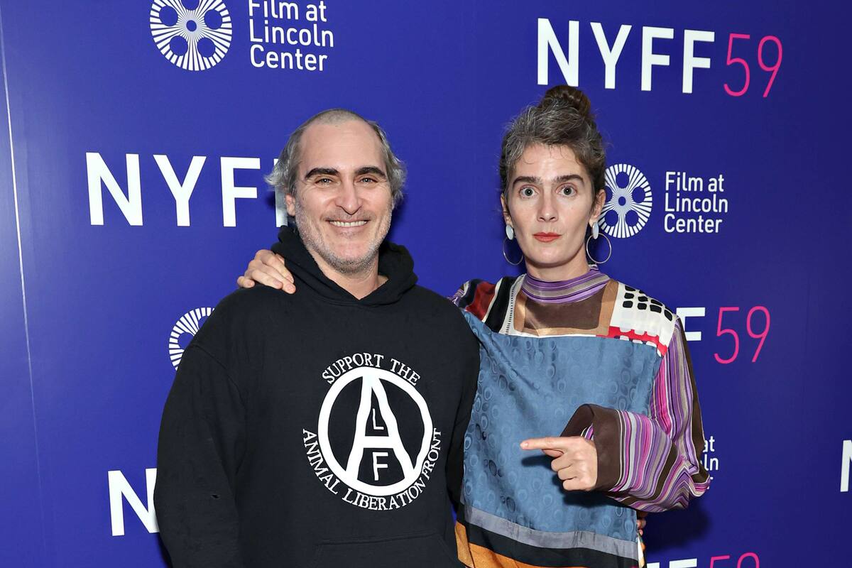 Joaquin Phoenix y Gaby Hoffmann dejaron a todos sorprendidos con el cambio de look del actor en el festival de cine de Nueva York
== FOR NEWSPAPERS, INTERNET, TELCOS & TELEVISION USE ONLY ==