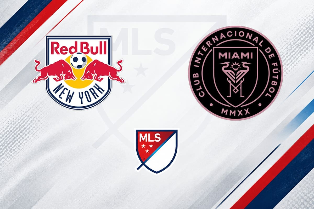 New York Red Bulls venció 2-0 a Inter Miami CF, por la MLS