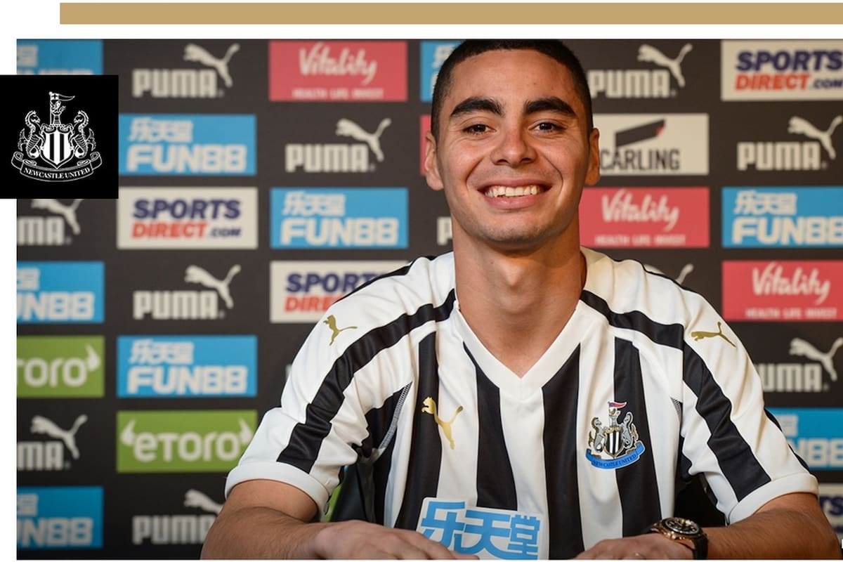 Newcastle pagó por Miguel Almirón cinco millones de dólares más de lo que invirtió en Michael Owen en 2005