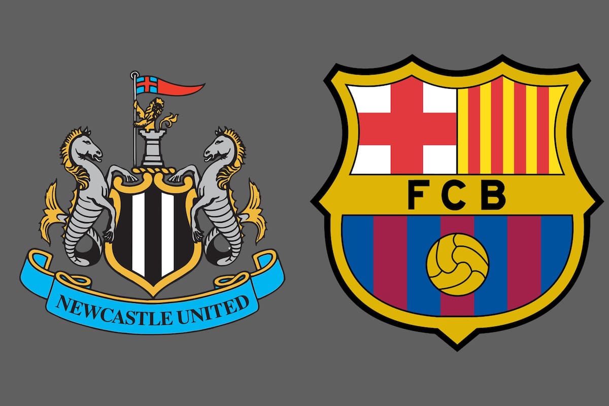 Newcastle United y Barcelona disputaron uno de los encuentros de la jornada de la Champions League