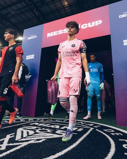 Newell's e Inter Miami se enfrentaron en la Messi Cup 2025, con goleada de las Garzas por 4 a 0