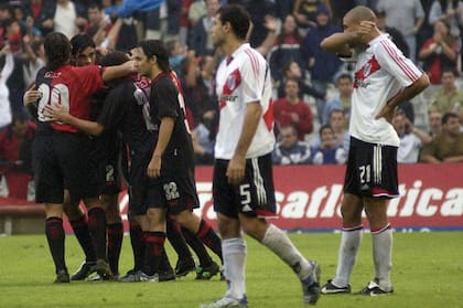 Newells le ganó 4-2 a River en la tarde en la que Ortega por primera vez le marcó al club de sus amores