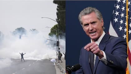 Newsom promocionó un nuevo formulario del estado para denunciar conductas inapropiadas de agentes federales en California