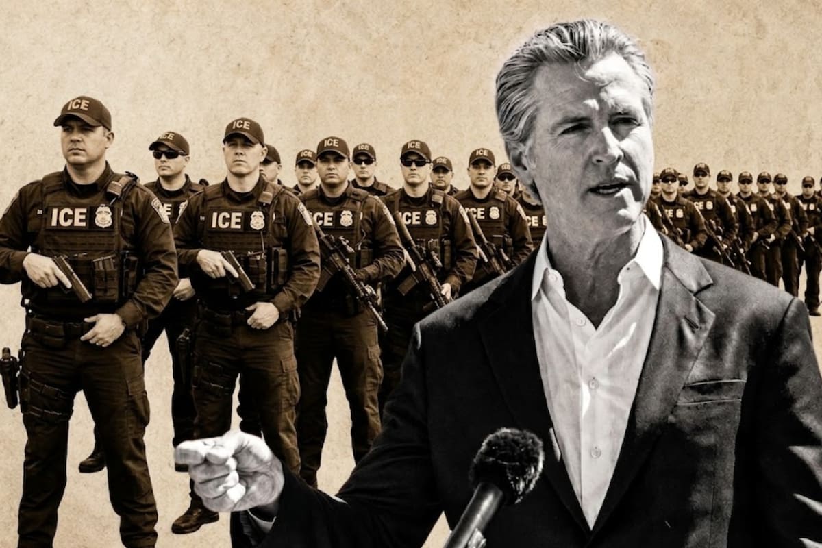 Newsom tiene hasta el 30 de septiembre para firmar o vetar una ley sobre exagentes del ICE en California