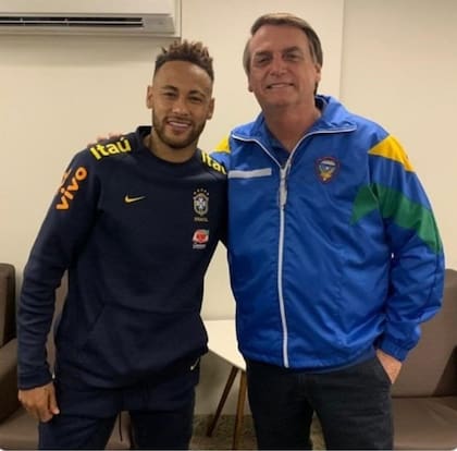 Neymar apoyó a Jair Bolsonaro en la campaña presidencial de 2022