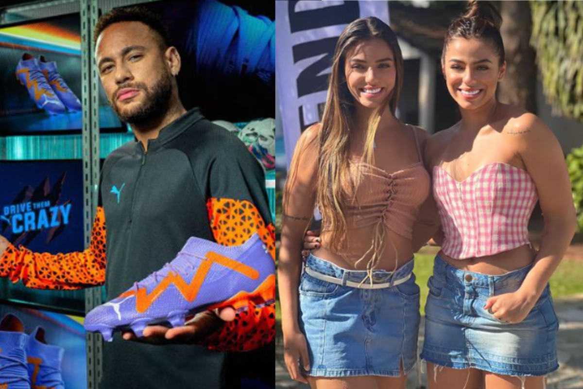 Neymar habría contactado a las gemelas Alves para hacerles una polémica propuesta