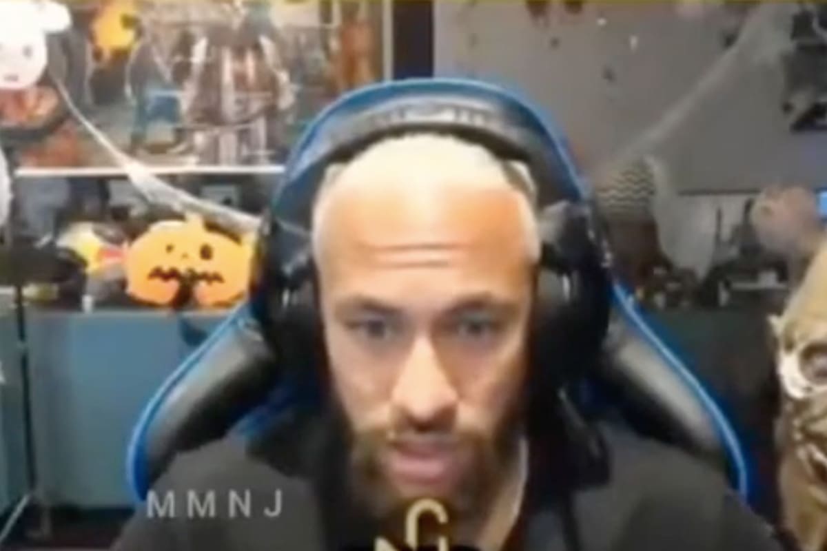 Neymar Jr. fue sorprendido malamente con una broma pesada en ocasión de Halloween