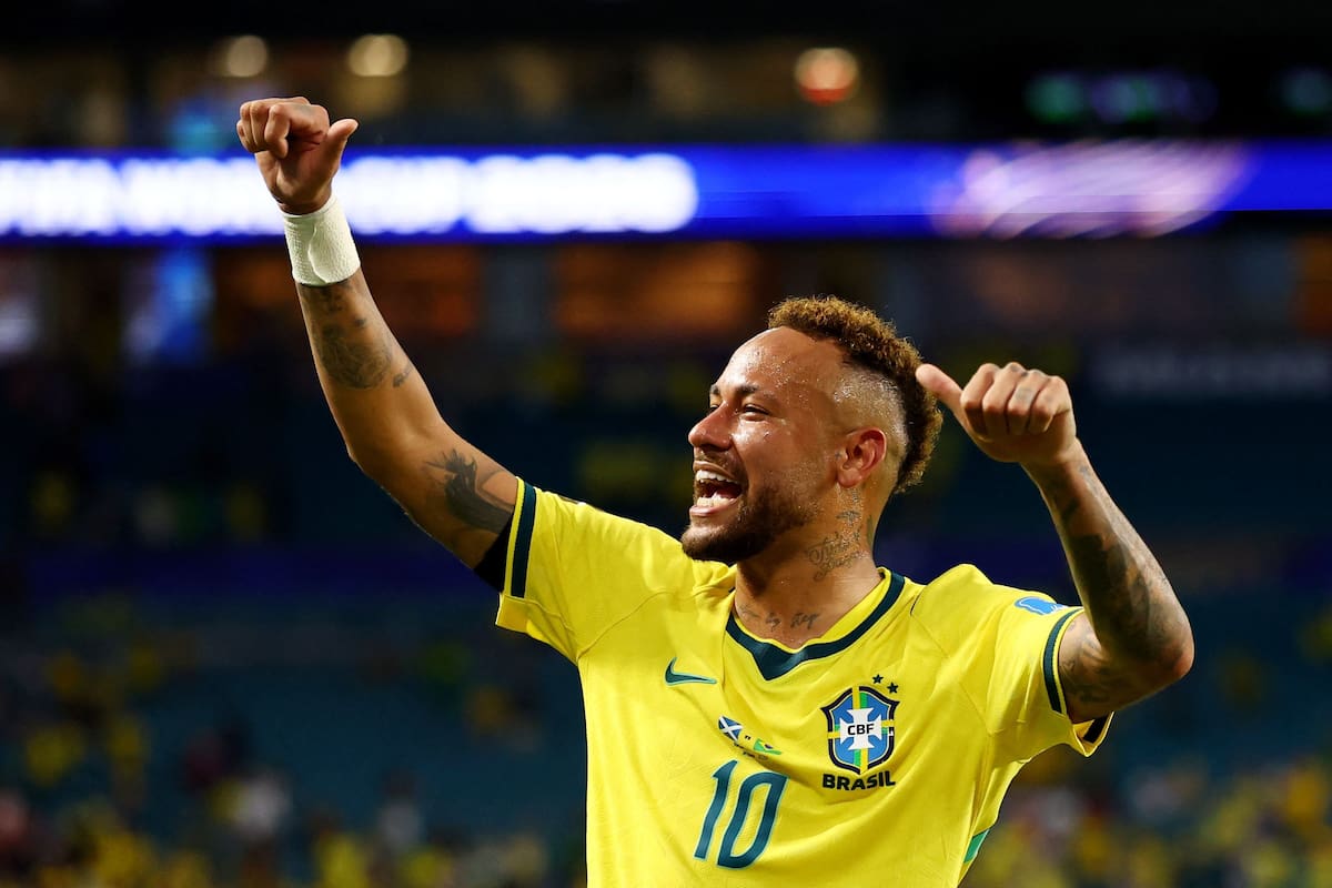 Neymar Jr. llegó lesionado al Mundial, pero ya sumó minutos y está a disposición