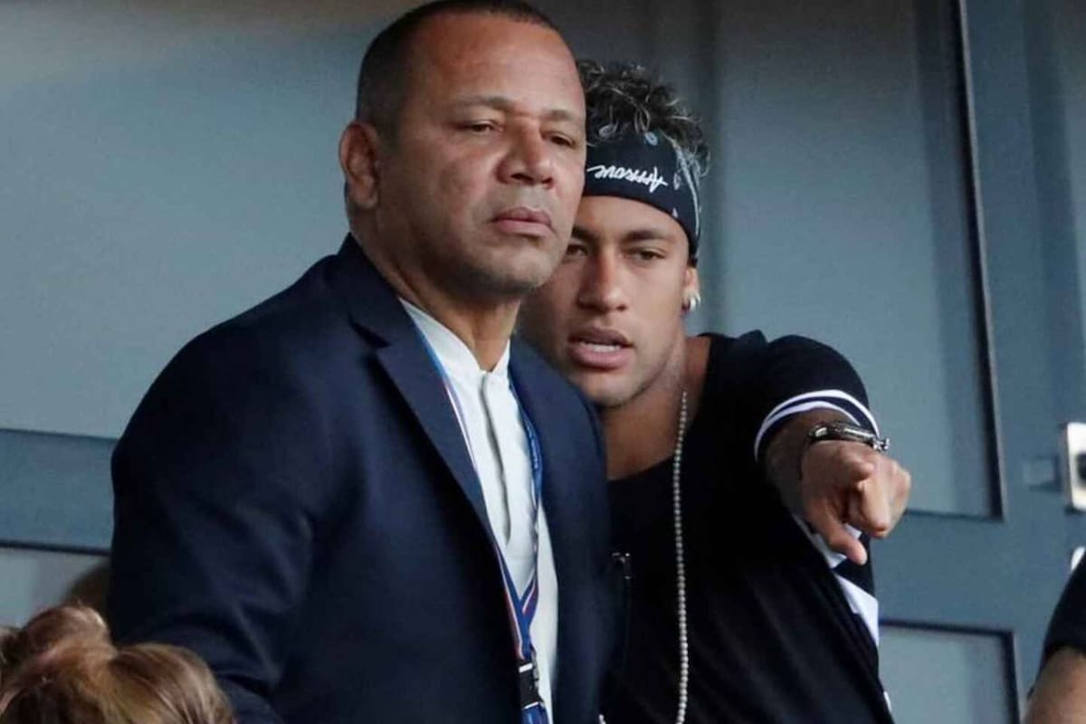 Neymar Jr. y su padre, Neymar Silva Santos Pai tuvieron una fuerte discusión luego de que al astro lo acusaran de violar a una modelo brasileña en un hotel de París