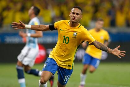 Neymar, la estrella de Brasil, eje de un favorito a ganar el Mundial