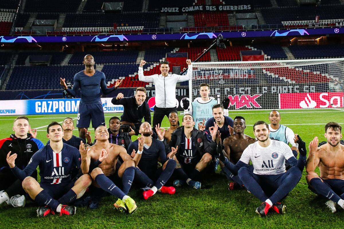 Neymar Mbappé, Icardi, Paredes y todo PSG se burló de Haaland