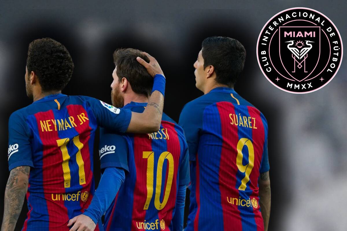 Neymar podría reunirse con Messi y Suárez en el Inter Miami, equipo al que fue ofrecido el brasileño