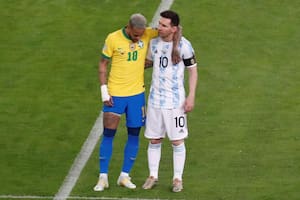 Neymar reveló una comunicación privada con el capitán de la selección argentina sobre el torneo en Brasil