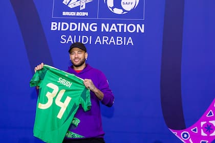 Neymar, una de las caras que promocionan el Mundial 2034 en Arabia Saudita