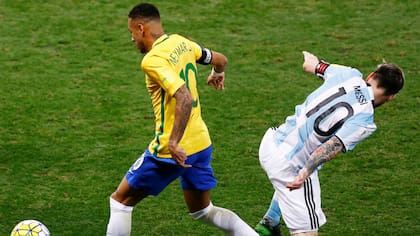 Neymar y Messi