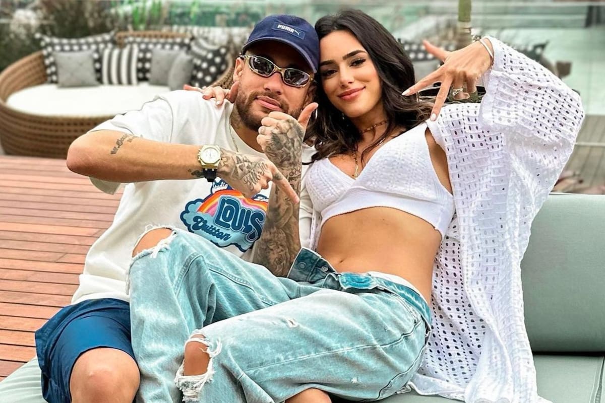 Neymar y Bruna Biancardi anunciaron que serán papás