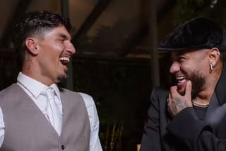 Neymar pidió perdón por la ropa que se puso para el casamiento de su hermano del alma