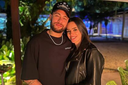 Neymar y su pareja