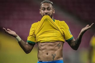 La reacción de Neymar por las críticas que recibió sobre su peso