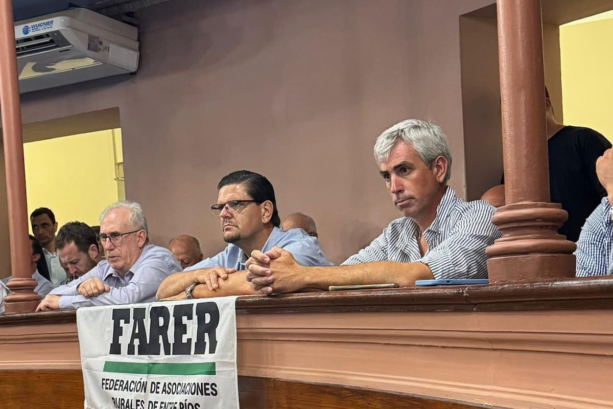 Nicasio Tito, presidente de la Federación de Asociaciones Rurales de Entre Ríos (Farer)