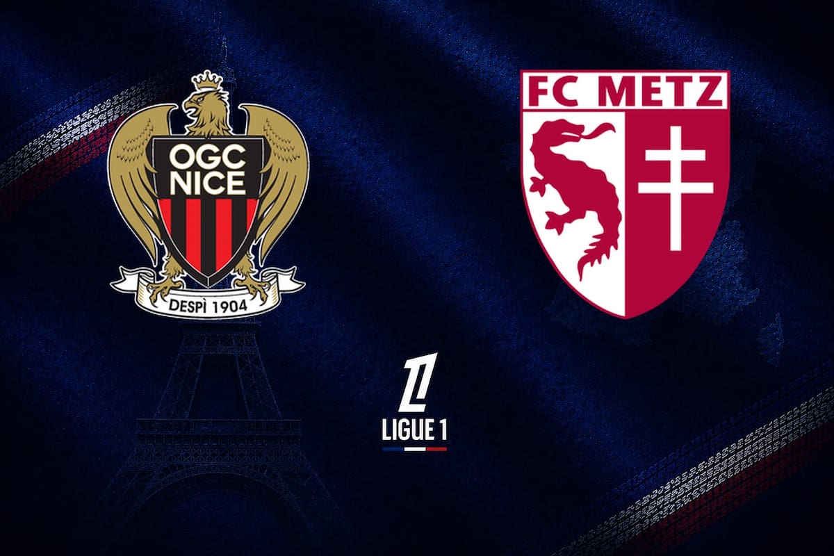 Nice vs. Metz, por una nueva jornada del fútbol francés