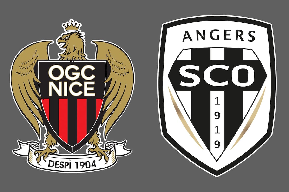 Nice y Angers disputaron uno de los encuentros de la jornada del fútbol francés