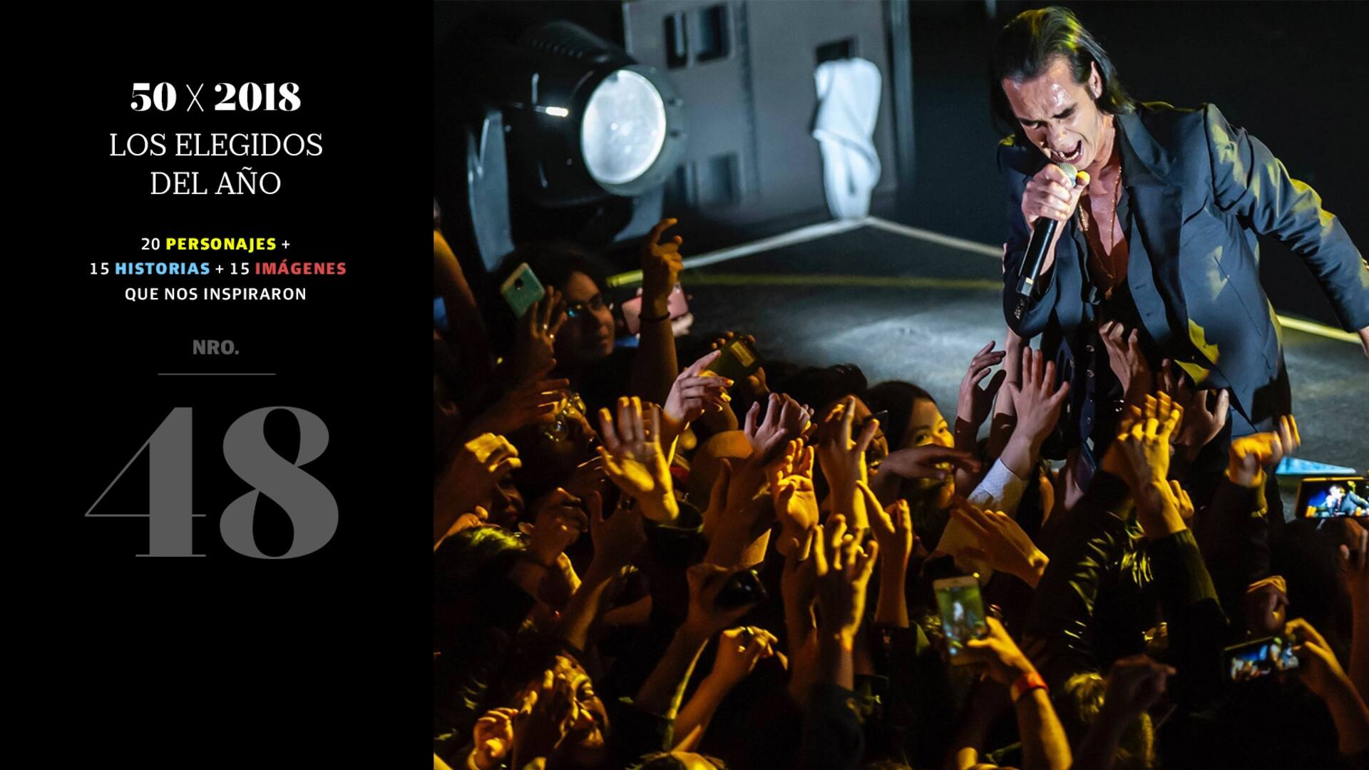 Nick Cave en concierto