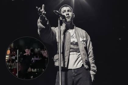 Nick Jonas pasó un mal momento durante un concierto de los Jonas Brothers en Praga, República Checa