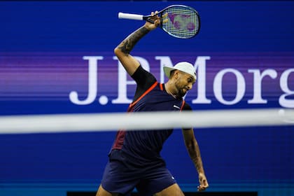 Nick Kyrgios no cultó su frustración en el desafío ante Karen Kachanov