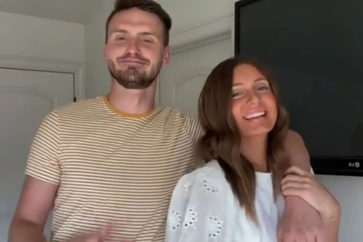 Nick y Tylee Waters contaron en sus redes sociales que en realidad eran primos