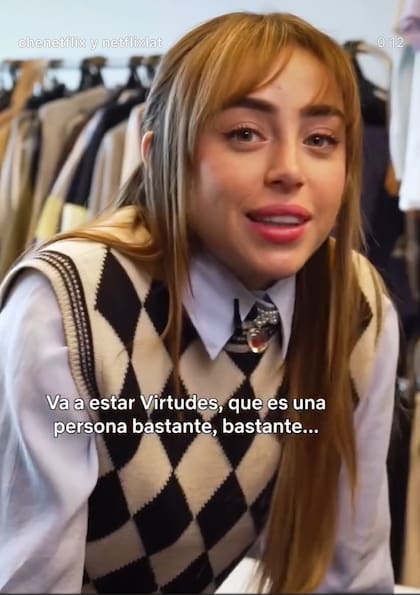 Nicki Nicole contó que interpretará a "Virtudes" en la serie de Netflix