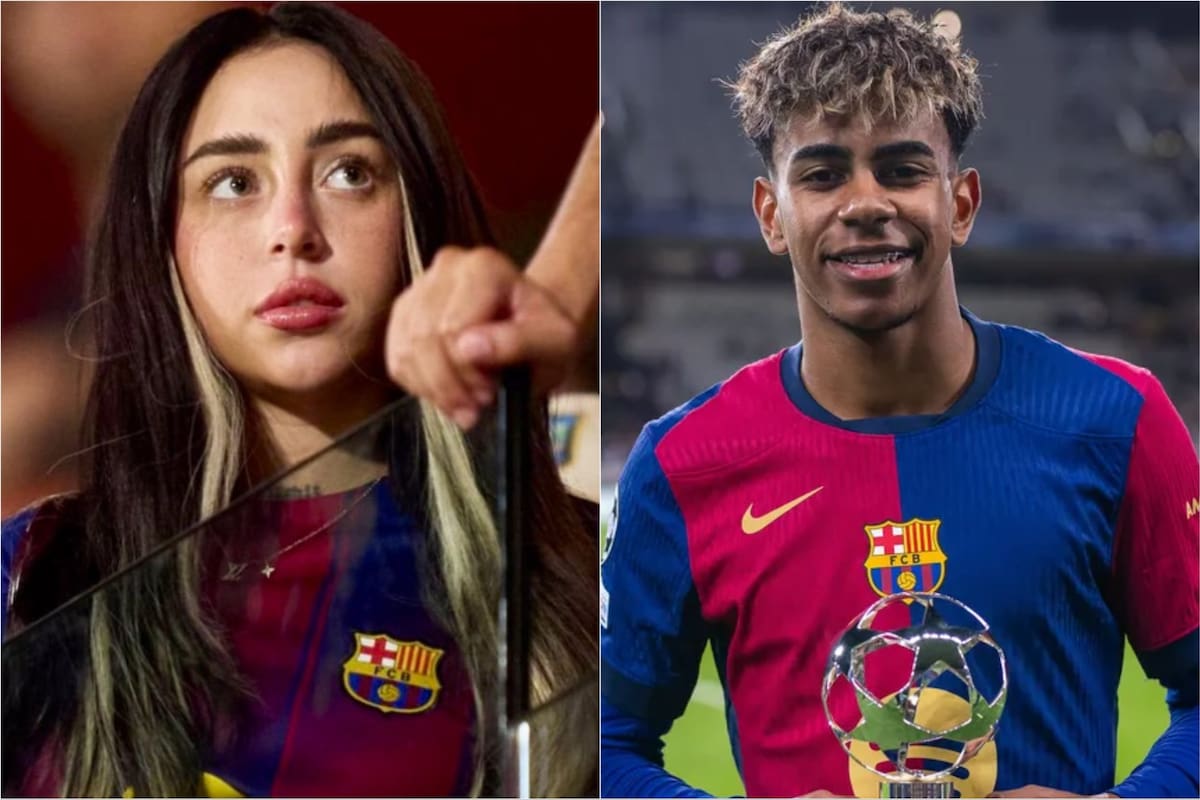 Nicki Nicole fue a ver un partido del Barcelona y sumó un capítulo más a su posible romance con Lamine Yamal