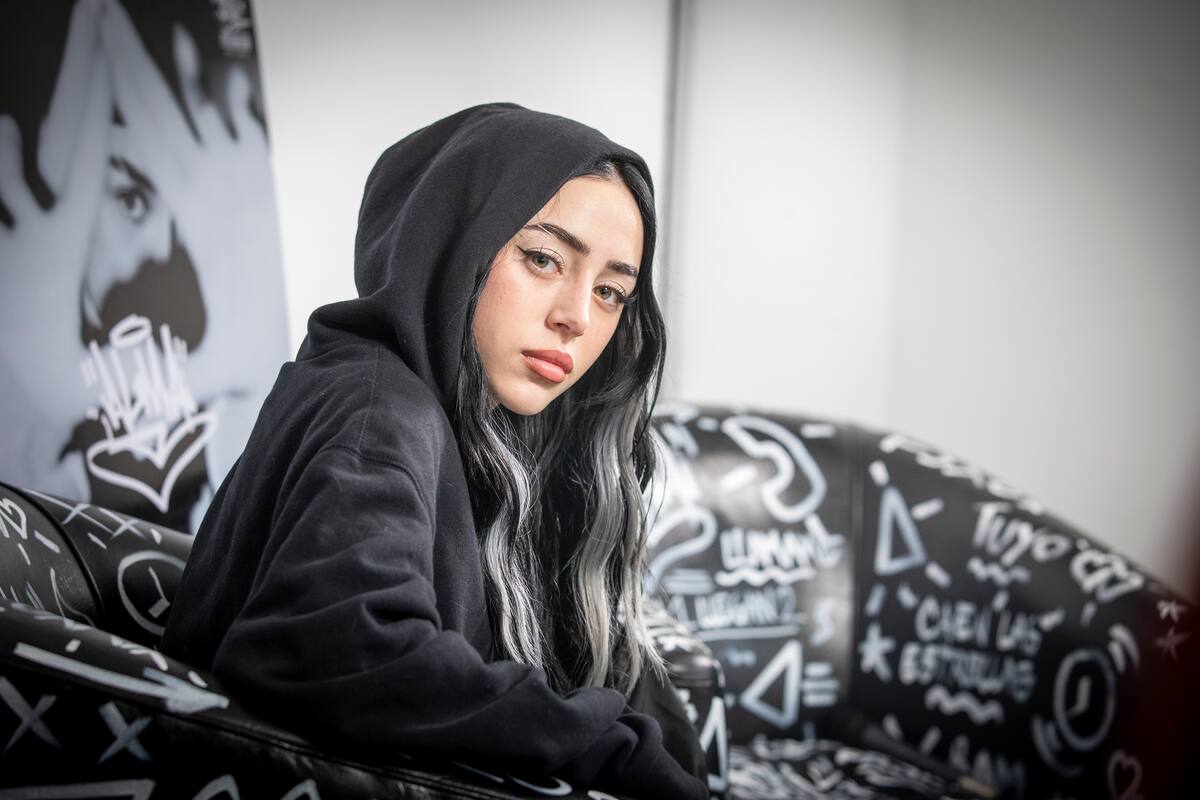 Nicki Nicole acaba de lanzar su tercer disco, Alma y en agosto lo presentará en el Movistar Arena