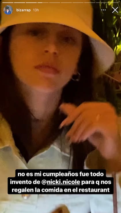 Nicki Nicole tuvo la idea de inventar que era el cumpleaños de Bizarrap