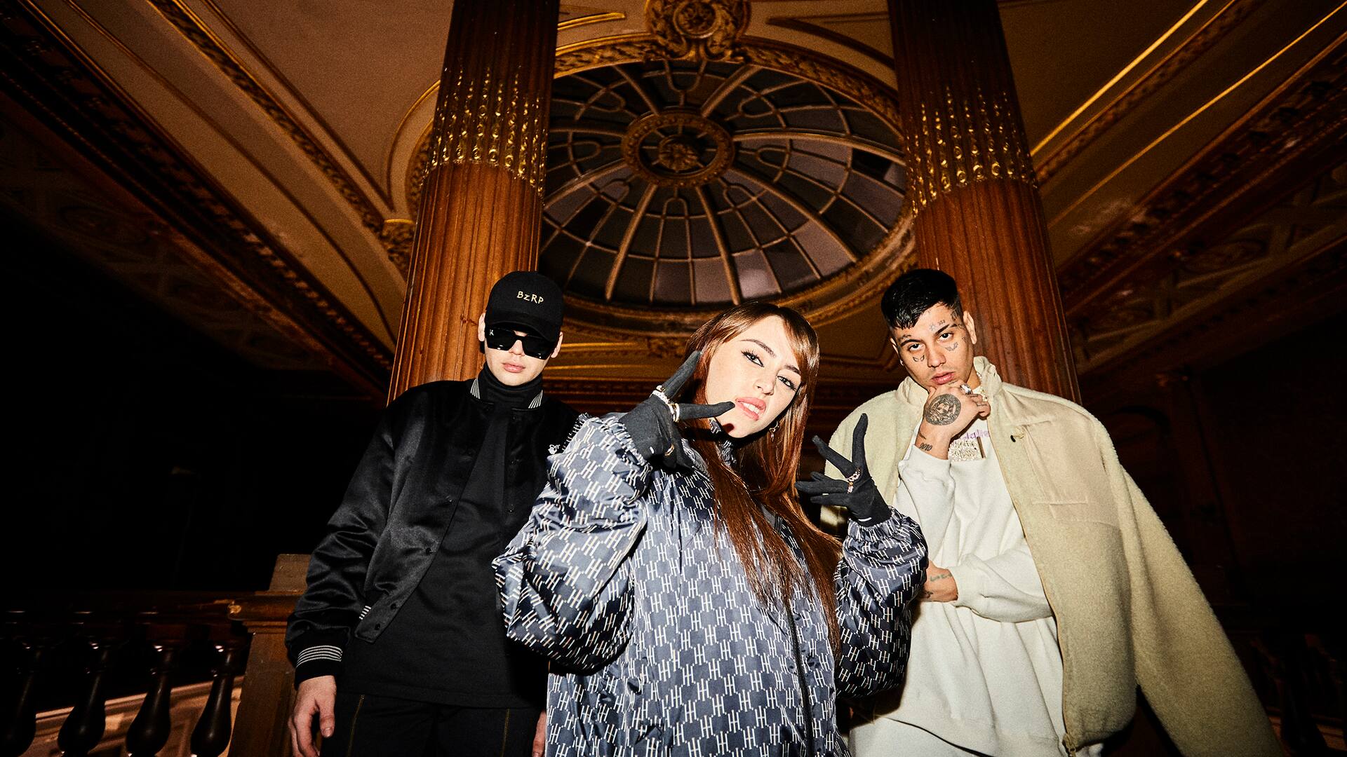 Nicki Nicole y Duki junto a uno de los productores más exitosos de su generación: Bizarrap