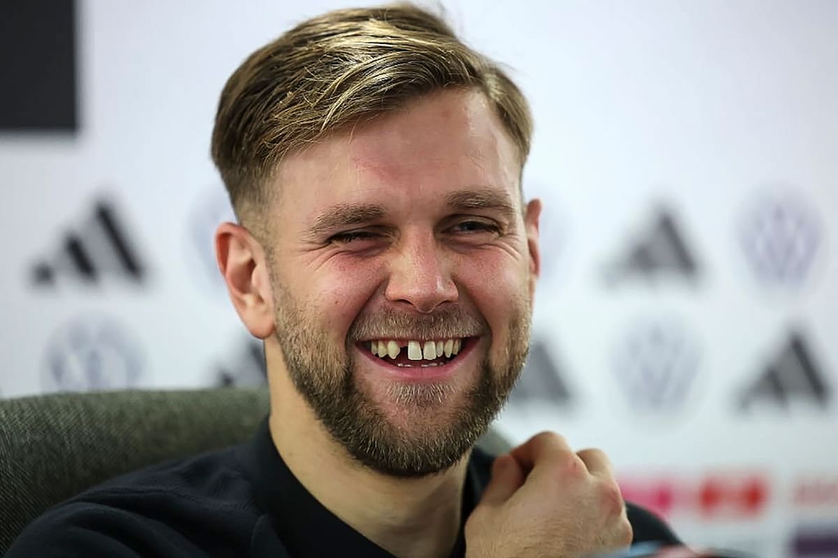 Niclas Füllkrug nunca esconde su sonrisa, aunque no sea perfecta; se la contagió a Alemania con el gol del 1-1 frente a España en el Mundial de Qatar.