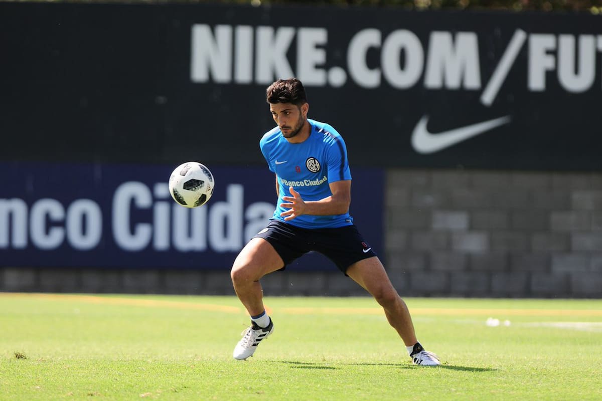 Nico Blandi será titular ante Huracán