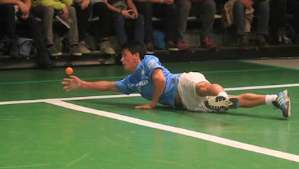 Nico Comas, jugador argentino de frontball