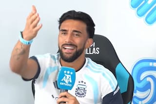 La divertida reacción de Nico González al apodo que le puso Scaloni