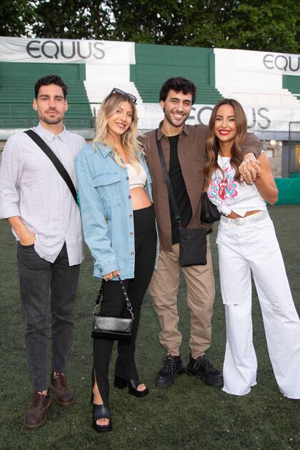 Nico Maccari, Cande Ruggieri, Lizardo Ponce y Lourdes Sanchez.