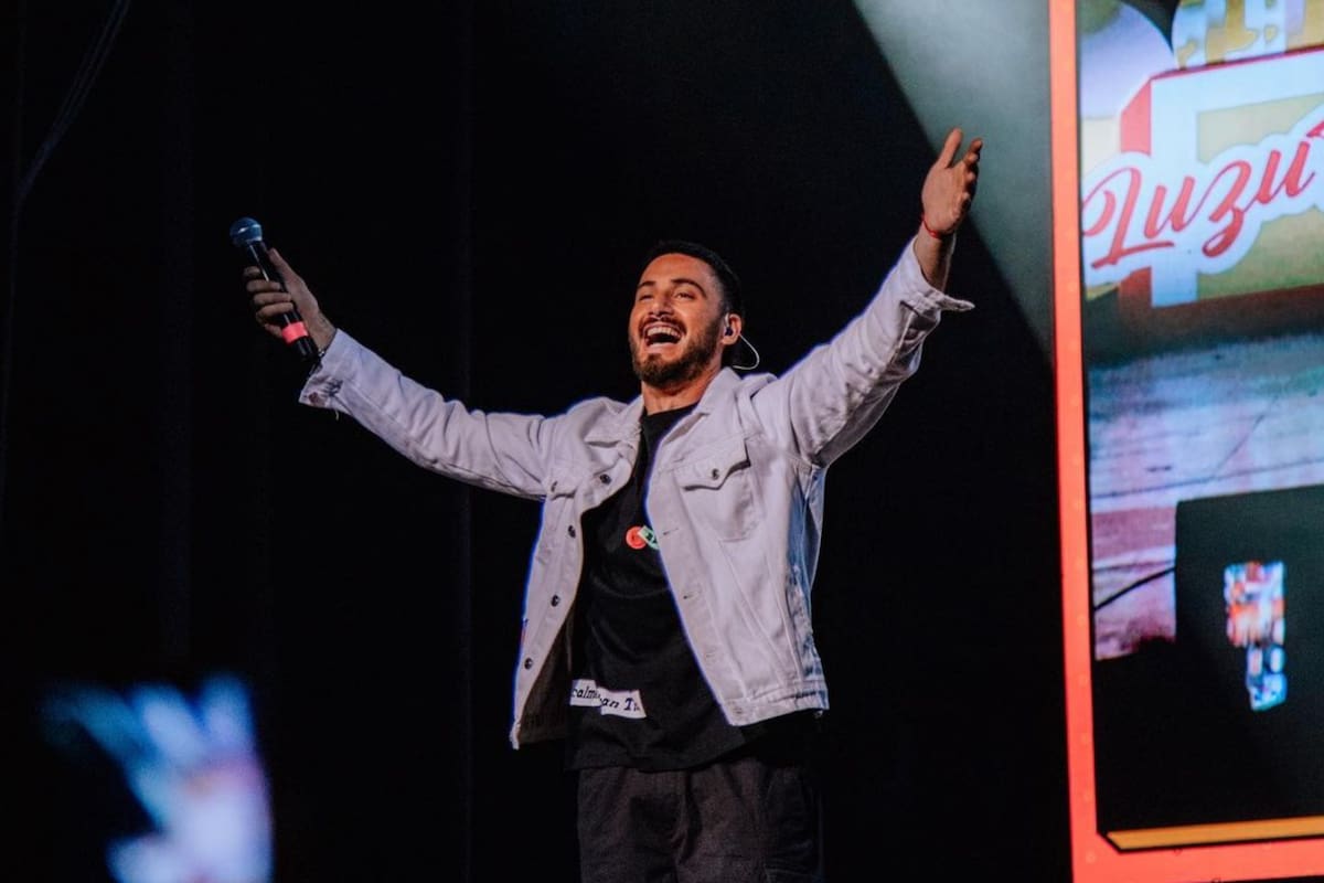 Nico Occhiato hizo una entrada inesperada en el show del Gran Rex